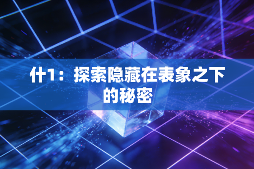 什1:探索隐藏在表象之下的秘密 什1:探索隐藏在表象之下的秘密