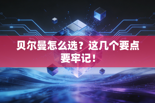 贝尔曼怎么选？这几个要点要牢记！