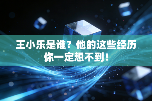 王小乐是谁?他的这些经历你一定想不到! 王小乐是谁?他的这些经历你一定想不到!