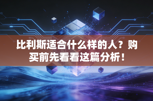 比利斯适合什么样的人？购买前先看看这篇分析！