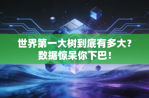 世界第一大树到底有多大?数据惊呆你下巴! 世界第一大树到底有多大?数据惊呆你下巴!
