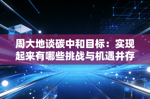 周大地谈碳中和目标：实现起来有哪些挑战与机遇并存？