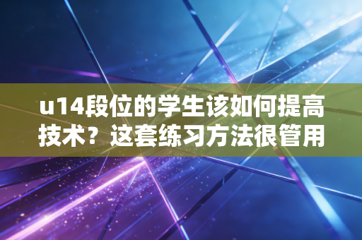 u14段位的学生该如何提高技术?这套练习方法很管用! u14段位的学生该如何提高技术?这套练习方法很管用!