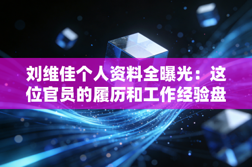 刘维佳个人资料全曝光:这位官员的履历和工作经验盘点 刘维佳个人资料全曝光:这位官员的履历和工作经验盘点