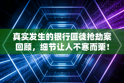 真实发生的银行匪徒抢劫案回顾，细节让人不寒而栗！