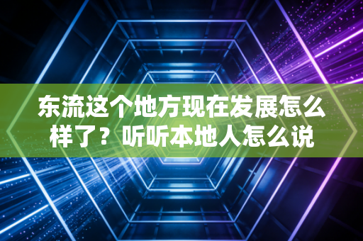 东流这个地方现在发展怎么样了?听听本地人怎么说 东流这个地方现在发展怎么样了?听听本地人怎么说