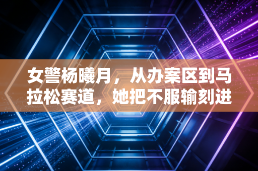 女警杨曦月，从办案区到马拉松赛道，她把不服输刻进每一步