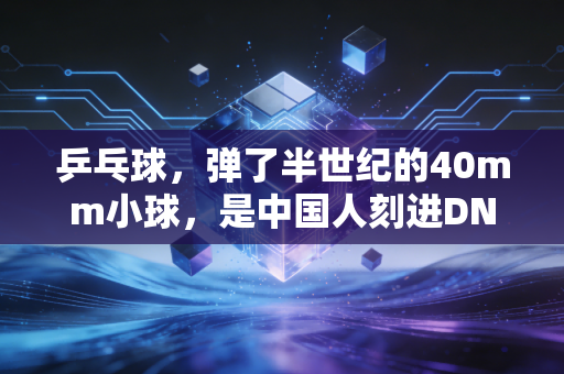 乒乓球，弹了半世纪的40mm小球，是中国人刻进DNA的浪漫