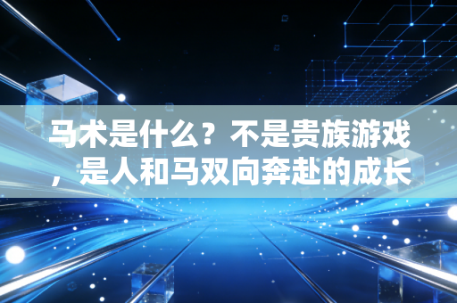 马术是什么?不是贵族游戏,是人和马双向奔赴的成长修行 马术是什么?不是贵族游戏,是人和马双向奔赴的成长修行