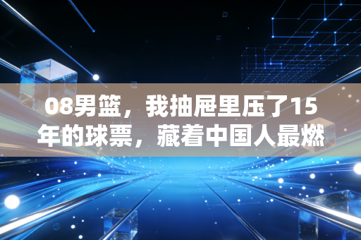 08男篮,我抽屉里压了15年的球票,藏着中国人最燃的篮球夏天 08男篮,我抽屉里压了15年的球票,藏着中国人最燃的篮球夏天