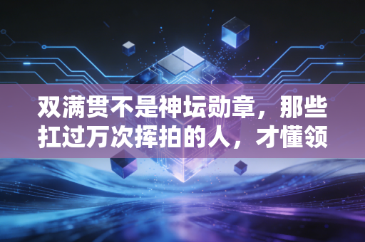 双满贯不是神坛勋章,那些扛过万次挥拍的人,才懂领奖台背后的人间烟火 双满贯不是神坛勋章,那些扛过万次挥拍的人,才懂领奖台背后的人间烟火