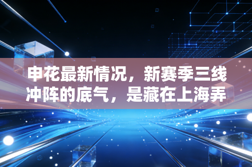申花最新情况，新赛季三线冲阵的底气，是藏在上海弄堂里的20年守候