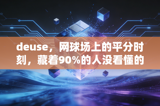 deuse,网球场上的平分时刻,藏着90%的人没看懂的人生真相 deuse,网球场上的平分时刻,藏着90%的人没看懂的人生真相
