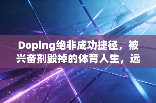 Doping绝非成功捷径,被兴奋剂毁掉的体育人生,远比你想象的更刺痛 Doping绝非成功捷径,被兴奋剂毁掉的体育人生,远比你想象的更刺痛