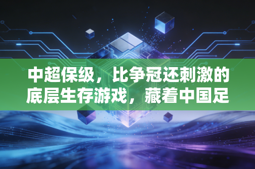 中超保级,比争冠还刺激的底层生存游戏,藏着中国足球最真实的烟火气 中超保级,比争冠还刺激的底层生存游戏,藏着中国足球最真实的烟火气