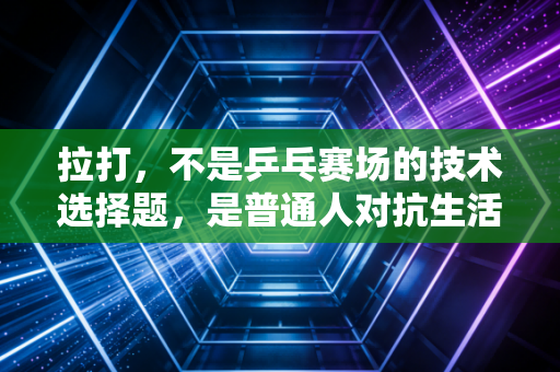 拉打,不是乒乓赛场的技术选择题,是普通人对抗生活的发力哲学 拉打,不是乒乓赛场的技术选择题,是普通人对抗生活的发力哲学
