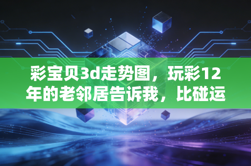 彩宝贝3d走势图，玩彩12年的老邻居告诉我，比碰运气更重要的是找对工具放平心态