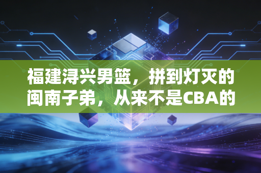 福建浔兴男篮,拼到灯灭的闽南子弟,从来不是CBA的背景板 福建浔兴男篮,拼到灯灭的闽南子弟,从来不是CBA的背景板