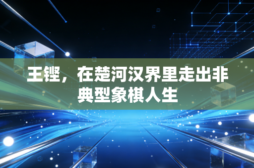 王铿，在楚河汉界里走出非典型象棋人生