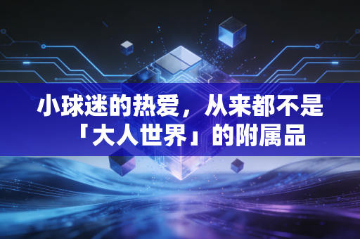 小球迷的热爱,从来都不是「大人世界」的附属品 小球迷的热爱,从来都不是「大人世界」的附属品