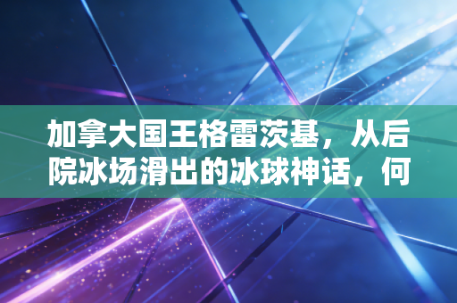 加拿大国王格雷茨基,从后院冰场滑出的冰球神话,何以成为全民精神图腾 加拿大国王格雷茨基,从后院冰场滑出的冰球神话,何以成为全民精神图腾