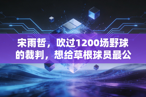 宋雨哲,吹过1200场野球的裁判,想给草根球员最公平的上场权 宋雨哲,吹过1200场野球的裁判,想给草根球员最公平的上场权
