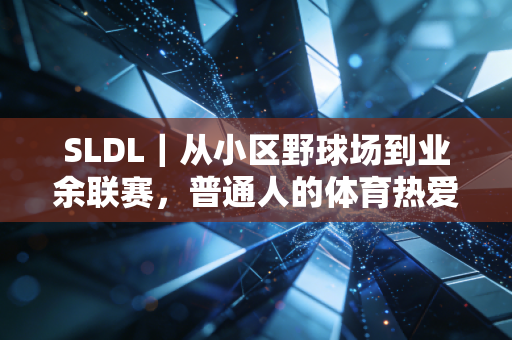 SLDL|从小区野球场到业余联赛,普通人的体育热爱,从来都不是不务正业 SLDL|从小区野球场到业余联赛,普通人的体育热爱,从来都不是不务正业