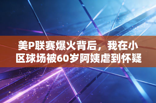 美P联赛爆火背后,我在小区球场被60岁阿姨虐到怀疑人生的3个月 美P联赛爆火背后,我在小区球场被60岁阿姨虐到怀疑人生的3个月