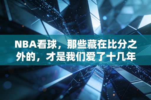 NBA看球，那些藏在比分之外的，才是我们爱了十几年的理由