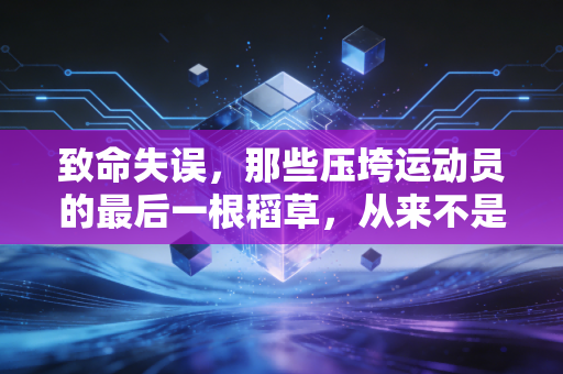 致命失误，那些压垮运动员的最后一根稻草，从来不是一秒的失手