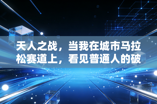 天人之战，当我在城市马拉松赛道上，看见普通人的破限信仰
