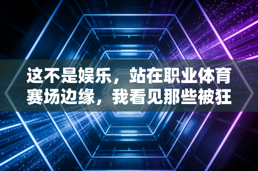 这不是娱乐，站在职业体育赛场边缘，我看见那些被狂欢掩盖的重量