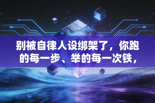 别被自律人设绑架了,你跑的每一步、举的每一次铁,都该是为了自己爽 别被自律人设绑架了,你跑的每一步、举的每一次铁,都该是为了自己爽