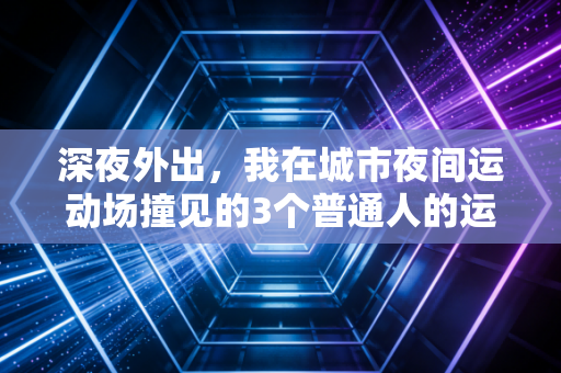 深夜外出，我在城市夜间运动场撞见的3个普通人的运动自救故事