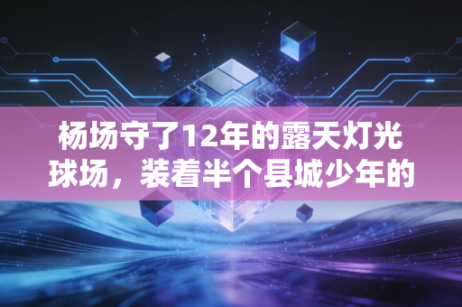 杨场守了12年的露天灯光球场，装着半个县城少年的篮球梦