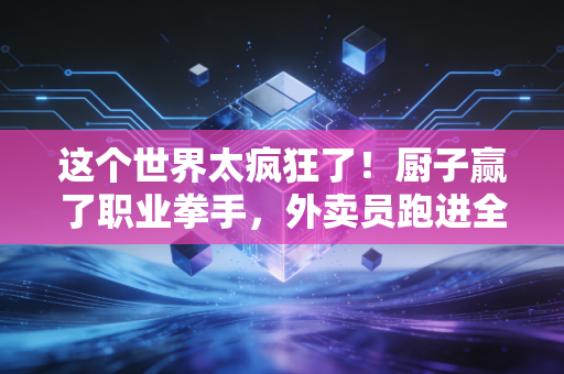 这个世界太疯狂了!厨子赢了职业拳手,外卖员跑进全马TOP10,村BA的奖品比NBA冠军戒指还吃香? 这个世界太疯狂了!厨子赢了职业拳手,外卖员跑进全马TOP10,村BA的奖品比NBA冠军戒指还吃香?