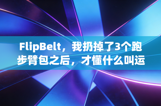 FlipBelt,我扔掉了3个跑步臂包之后,才懂什么叫运动装备的隐形刚需 FlipBelt,我扔掉了3个跑步臂包之后,才懂什么叫运动装备的隐形刚需