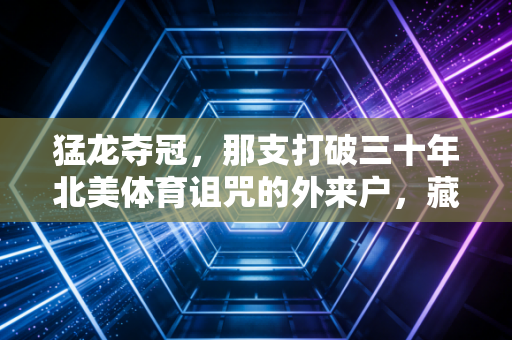 猛龙夺冠,那支打破三十年北美体育诅咒的外来户,藏着每个普通人的逆袭密码 猛龙夺冠,那支打破三十年北美体育诅咒的外来户,藏着每个普通人的逆袭密码