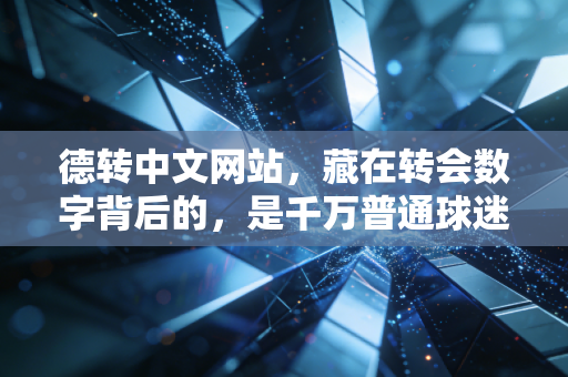 德转中文网站，藏在转会数字背后的，是千万普通球迷的青春注脚