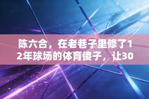陈六合,在老巷子里修了12年球场的体育傻子,让3000个孩子爱上了跑跳 陈六合,在老巷子里修了12年球场的体育傻子,让3000个孩子爱上了跑跳