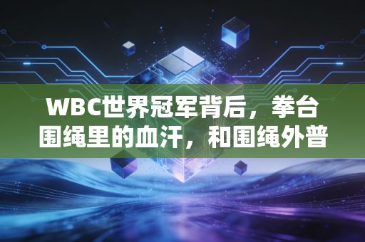 WBC世界冠军背后，拳台围绳里的血汗，和围绳外普通人的英雄梦
