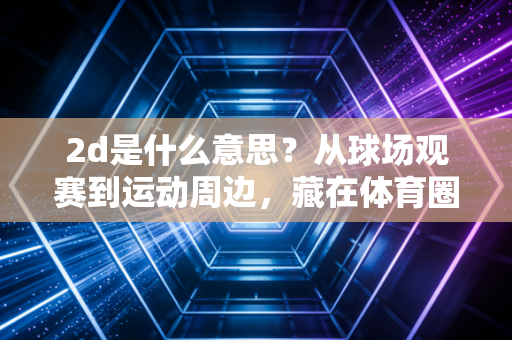 2d是什么意思?从球场观赛到运动周边,藏在体育圈的次元破壁密码 2d是什么意思?从球场观赛到运动周边,藏在体育圈的次元破壁密码