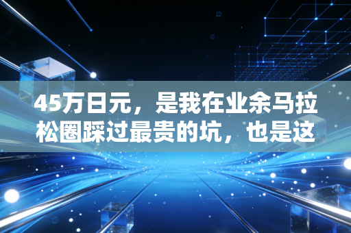 45万日元,是我在业余马拉松圈踩过最贵的坑,也是这辈子最赚的投资 45万日元,是我在业余马拉松圈踩过最贵的坑,也是这辈子最赚的投资