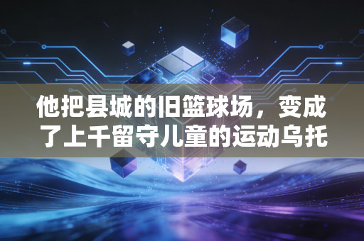 他把县城的旧篮球场，变成了上千留守儿童的运动乌托邦