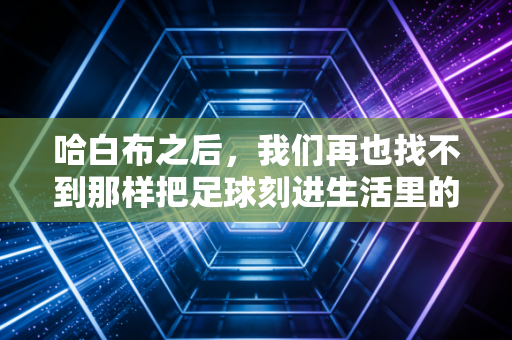 哈白布之后，我们再也找不到那样把足球刻进生活里的中场组合了