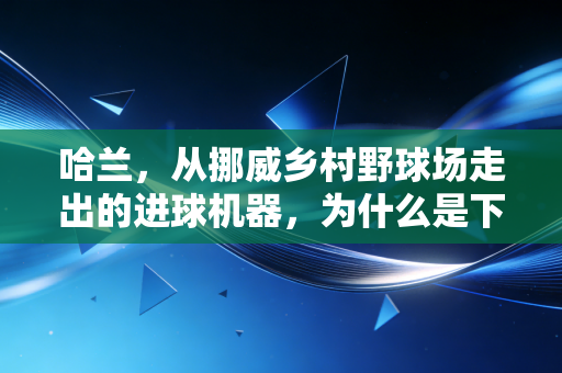 哈兰，从挪威乡村野球场走出的进球机器，为什么是下一代足坛的天花板？
