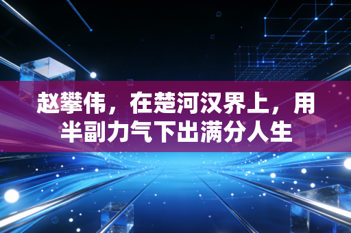 赵攀伟，在楚河汉界上，用半副力气下出满分人生