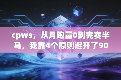 cpws,从月跑量0到完赛半马,我靠4个原则避开了90%的跑步损伤 cpws,从月跑量0到完赛半马,我靠4个原则避开了90%的跑步损伤