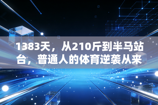 1383天,从210斤到半马站台,普通人的体育逆袭从来不是爽文 1383天,从210斤到半马站台,普通人的体育逆袭从来不是爽文