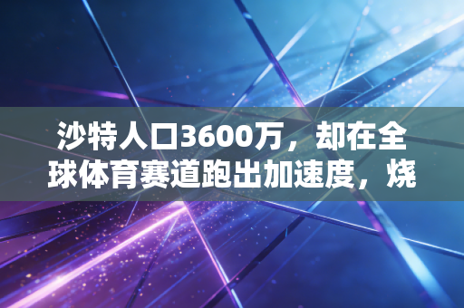 沙特人口3600万,却在全球体育赛道跑出加速度,烧钱背后是普通人的生活巨变 沙特人口3600万,却在全球体育赛道跑出加速度,烧钱背后是普通人的生活巨变